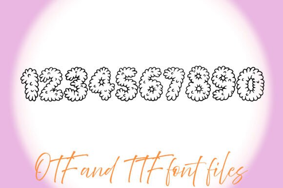 Fluffy Feather Font - Preview 2