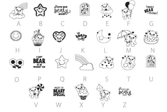 Friend Bears Too Font - Preview 2