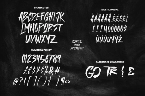 Gotriez Font - Preview 4