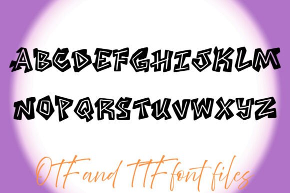 Graffiti Lines Font - Preview 1