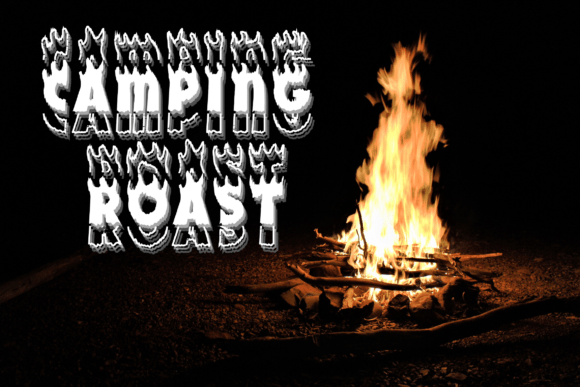 Handwriting Fire Stacked Font - Preview 2