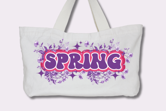 Happy Spring Font - Preview 4