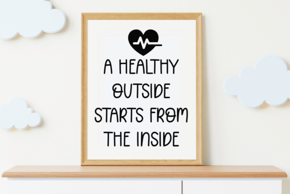 Health Font PNG with transparent background - Preview 3