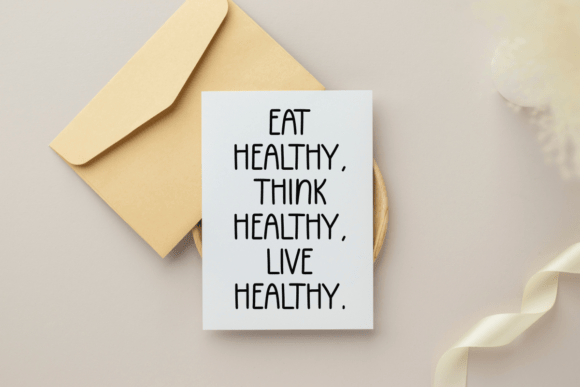 Health Font PNG with transparent background - Preview 4