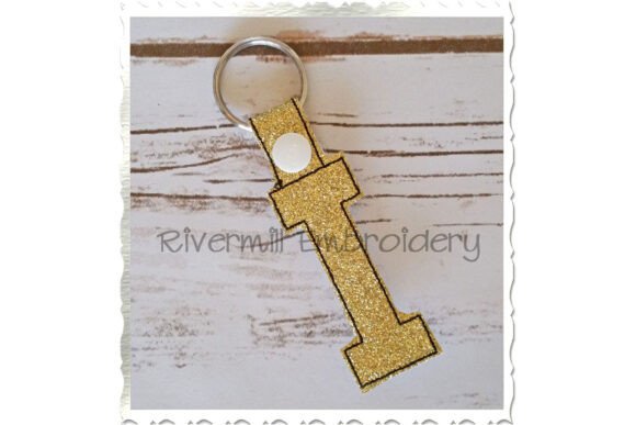 ITH Snap Tab Keychain - Letter I