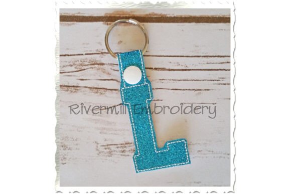ITH Snap Tab Keychain - Letter L