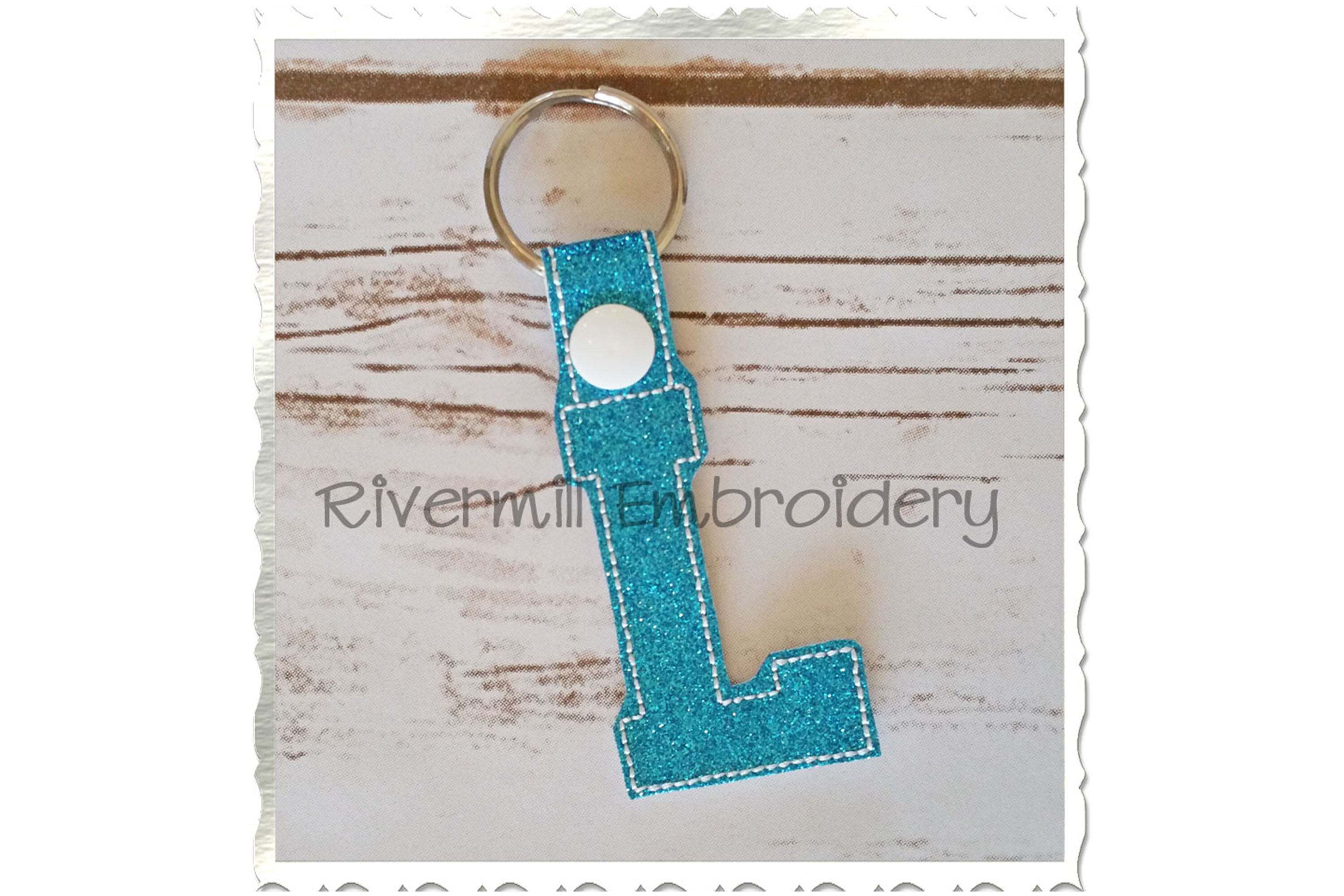 ITH Snap Tab Keychain - Letter L