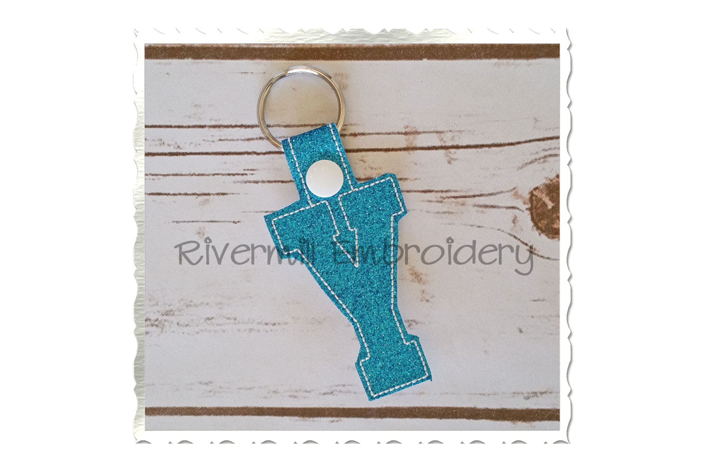 ITH Snap Tab Keychain - Letter Y