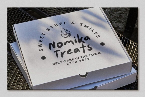 Nomika Font PNG with transparent background - Preview 3