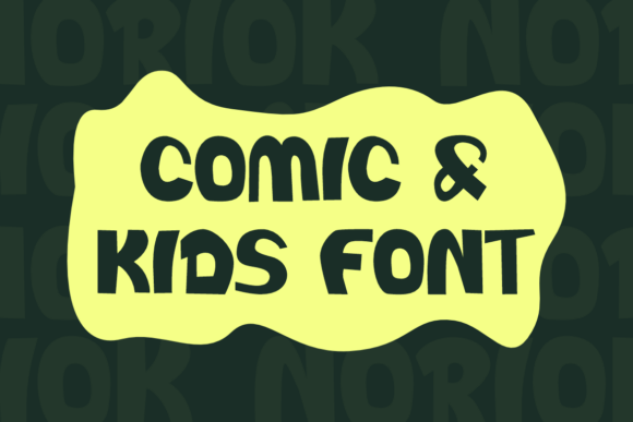 Noriok Font PNG with transparent background - Preview 1