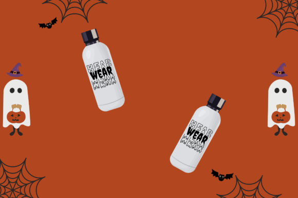 Novox Ghost Stacked Monogram Font PNG with transparent background - Preview 5