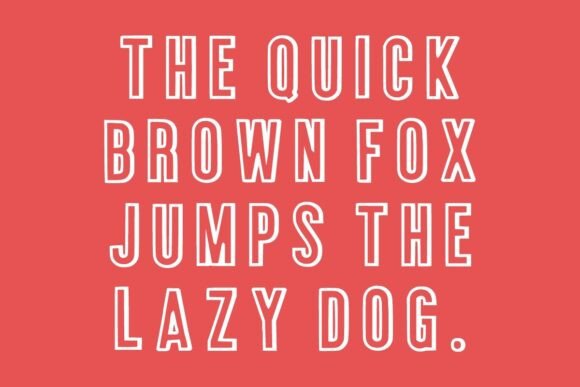 Perfect Shadow Font PNG with transparent background - Preview 6