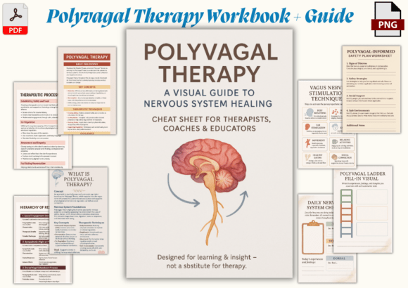 Polyvagal Therapy Workbook Graphics