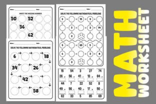 Practice Math Worksheets for Children Graphic by Self Graphics House ...