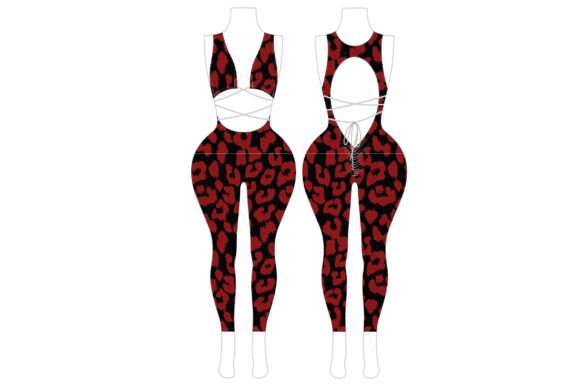 Romspattern™ Criss-Cross Bodysut
