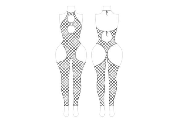 Romspattern™ HexSkin Bodysuit