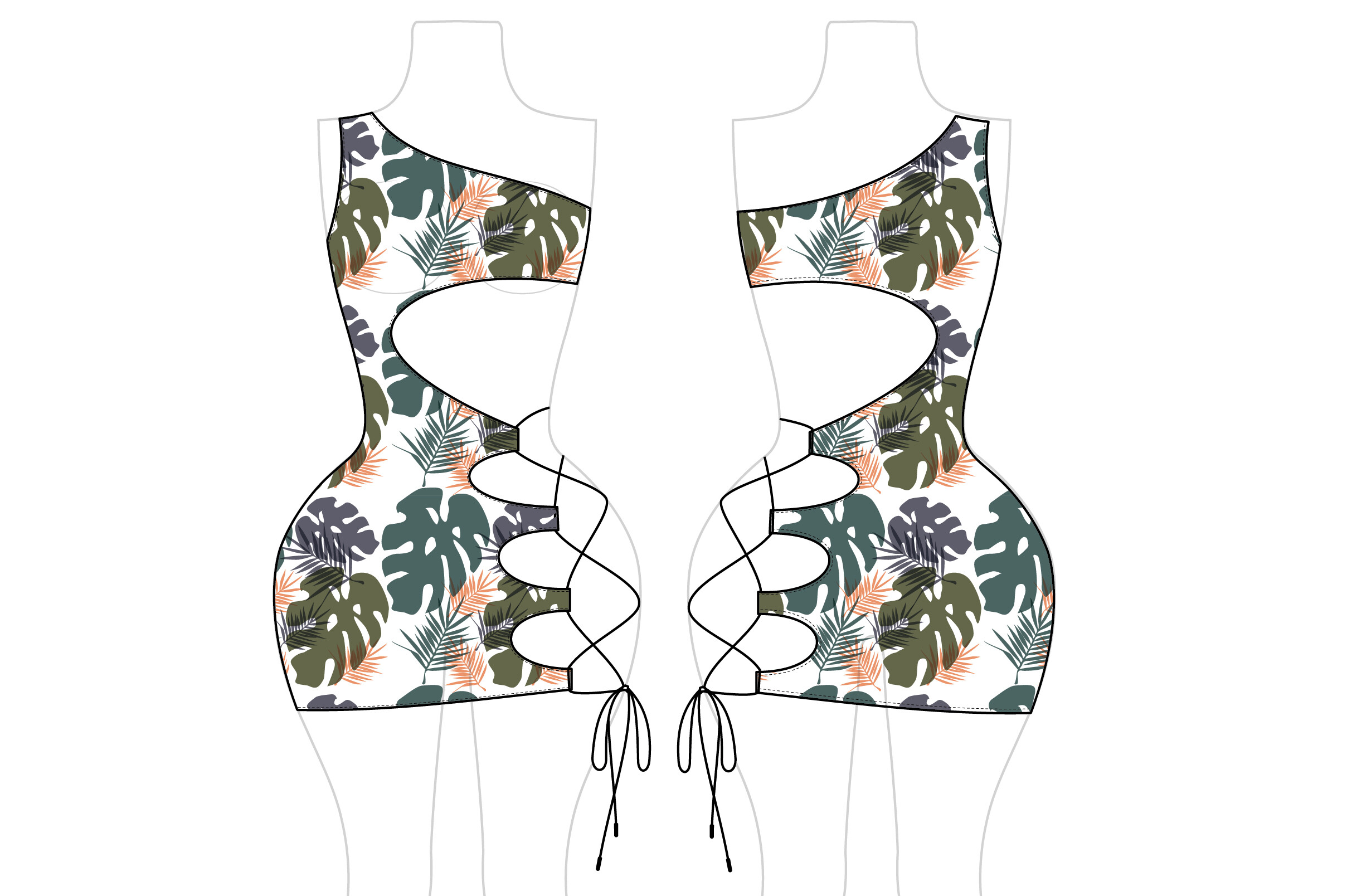 Romspattern™ WildLoop Cutout Lace