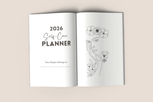 2026 Self Care Planner | KDP Interior Graphic by KDPISH · Creative Fabrica