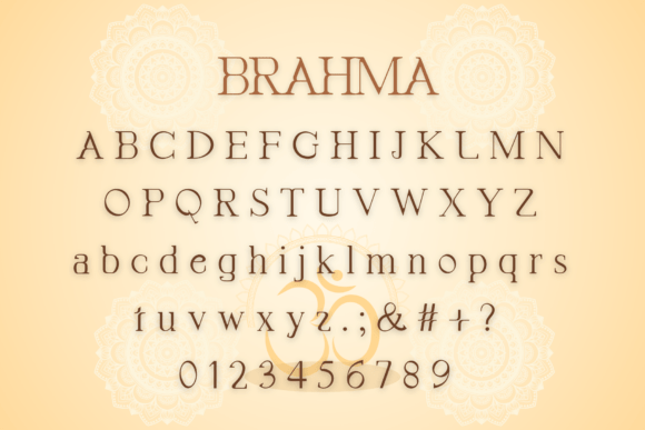 Brahma Font - Preview 4