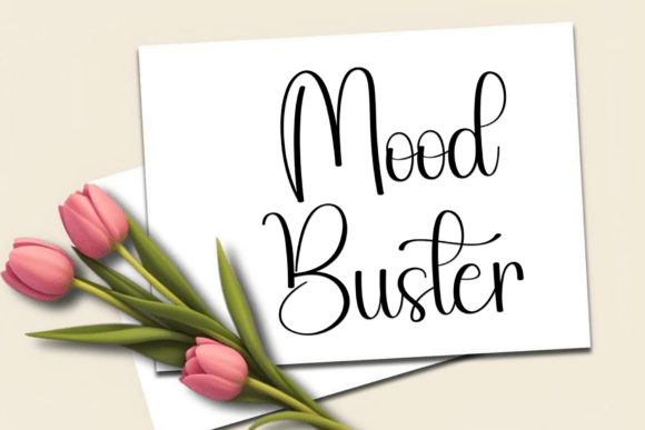 Boho Floral Font - Preview 2