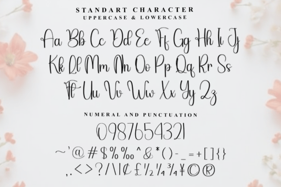 Boho Floral Font - Preview 5