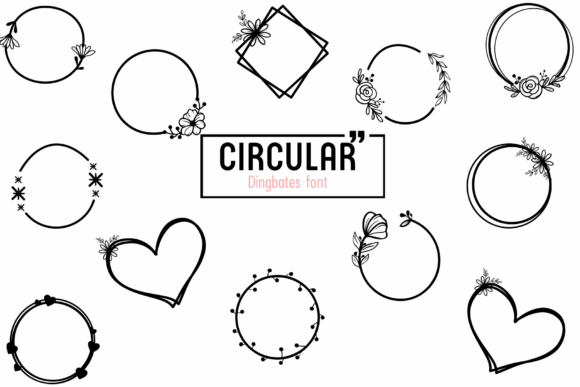 Circular Font - Preview 1