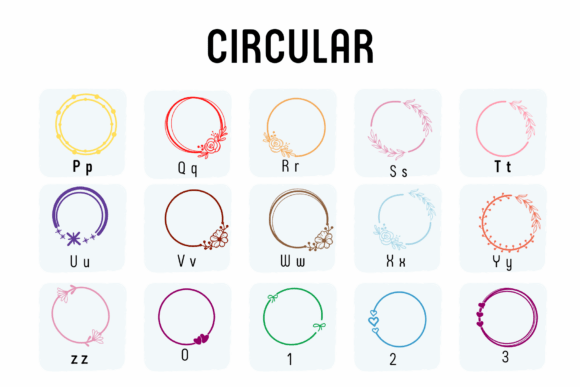 Circular Font - Preview 3