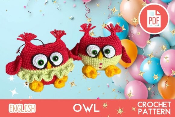 Crochet OWL Pattern PDF / Amigurumi