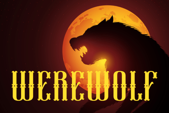 Enveloped Darkness Font - Preview 2