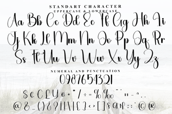 Father Holiday Font PNG with transparent background - Preview 4