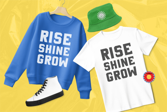 Finish Lines Font - Preview 1