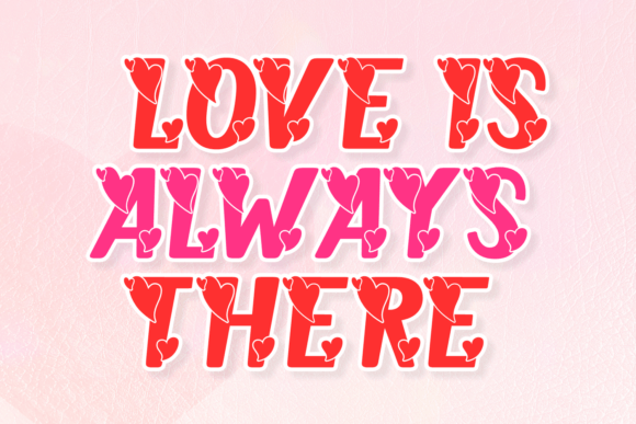 Lasted Loves Font PNG with transparent background - Preview 1