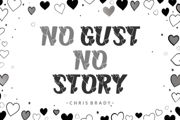 Lasted Loves Font PNG with transparent background - Preview 2