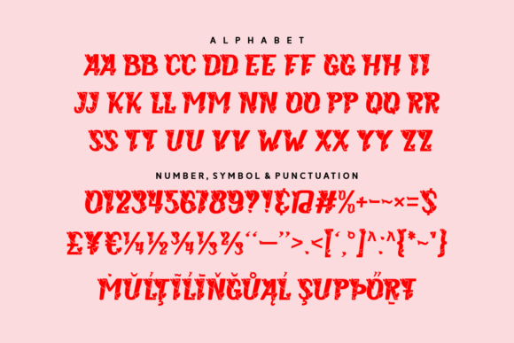 Lasted Loves Font PNG with transparent background - Preview 4
