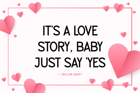 Paint My Love Font PNG with transparent background - Preview 1