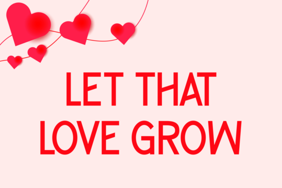 Paint My Love Font PNG with transparent background - Preview 2