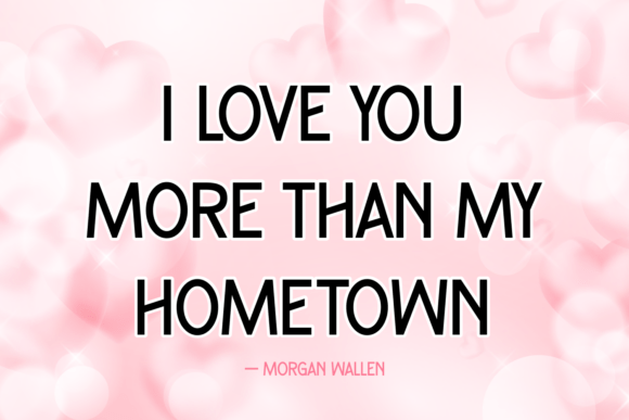 Paint My Love Font PNG with transparent background - Preview 3