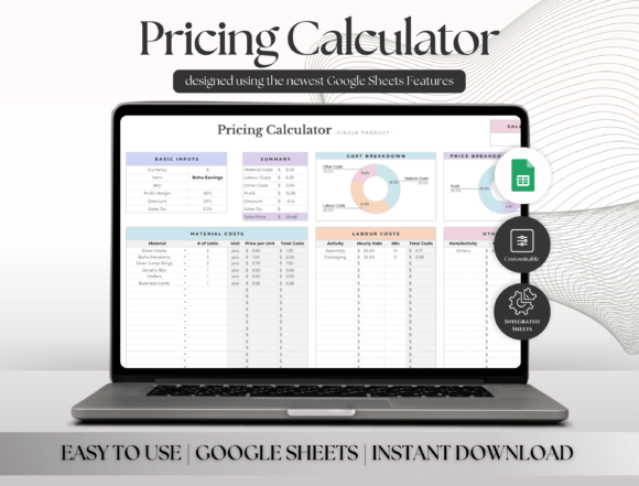 Ultimate Pricing Calculator Graphic Teaching Materials By ThePlannersDelight