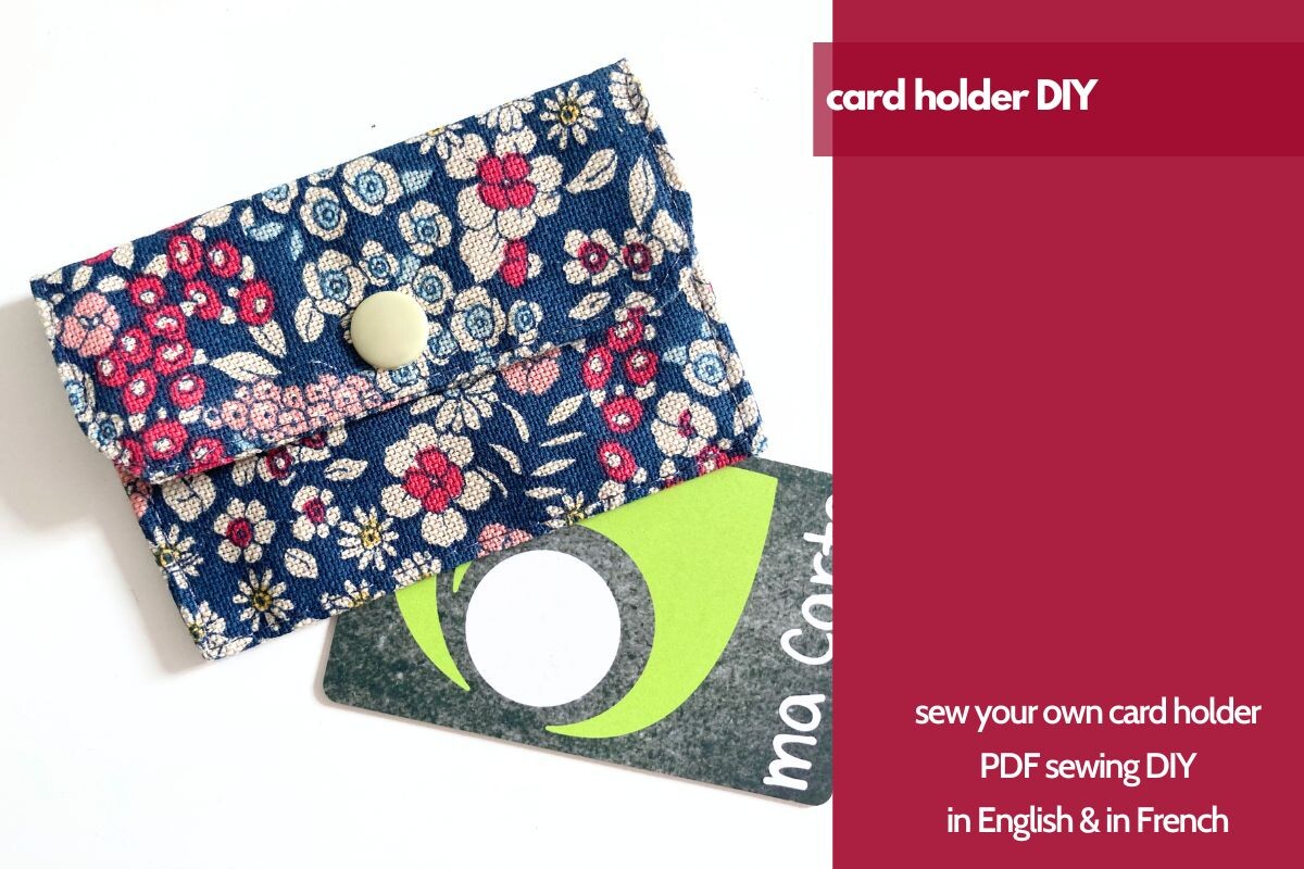 Card Holder Sewing Diy