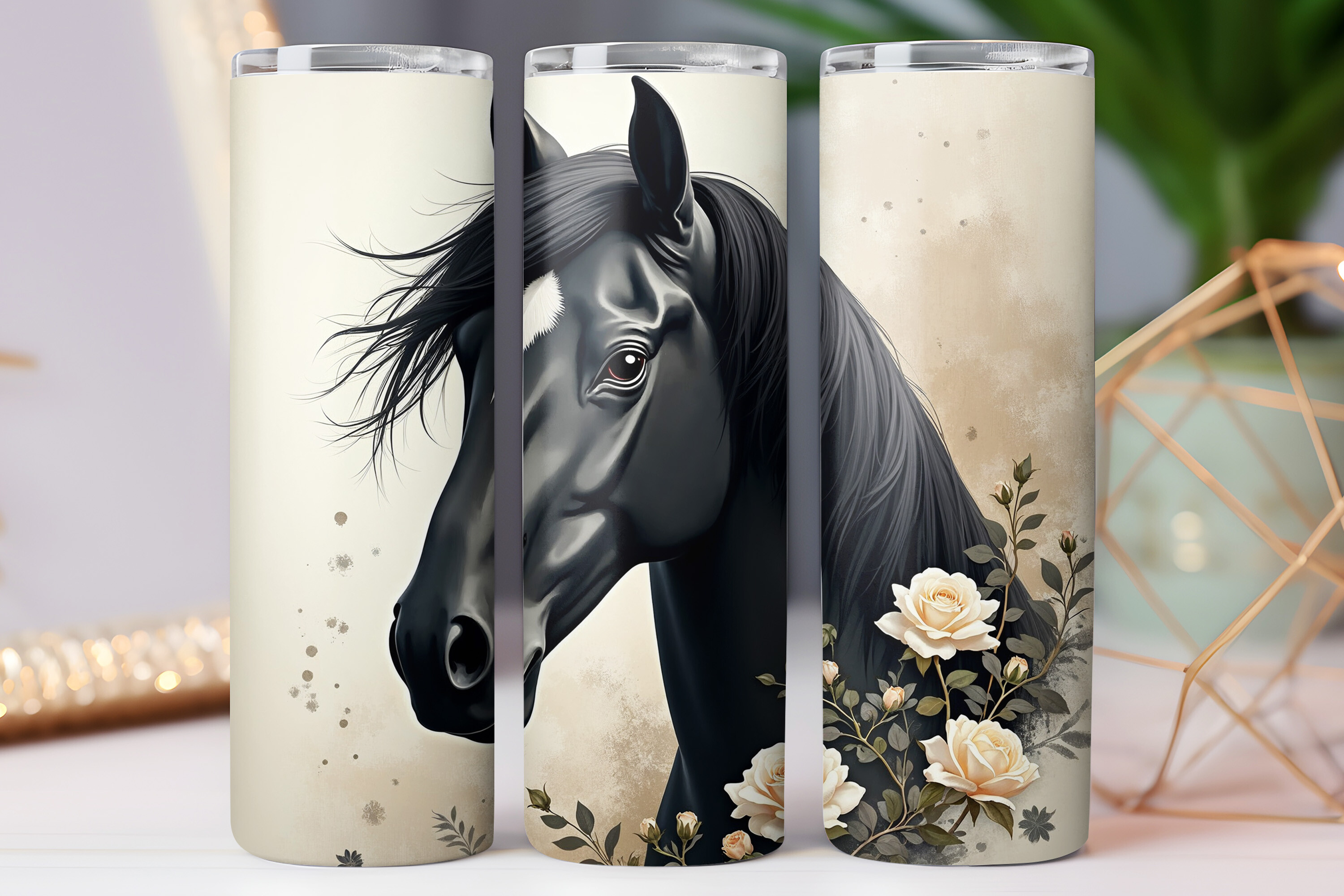 Wild Horse Tumbler Wrap 20oz Skinny Jpg Graphic by Dream Studio MAX ...