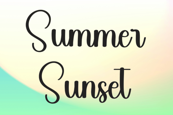 Fastival Summer Font - Preview 6