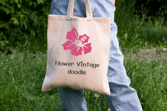 Flower Vintage Doodle Font - Preview 4