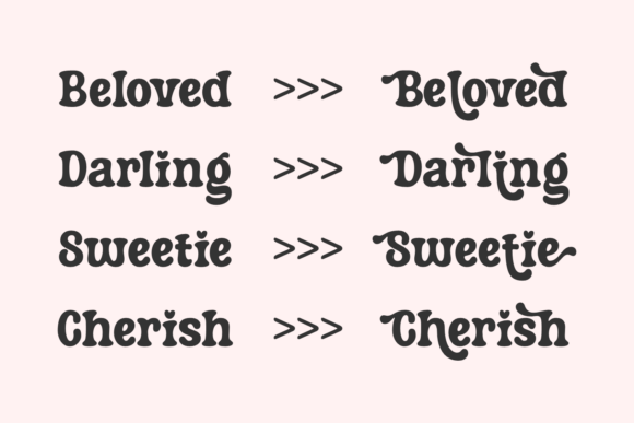 Funky Pickle Font PNG with transparent background - Preview 1