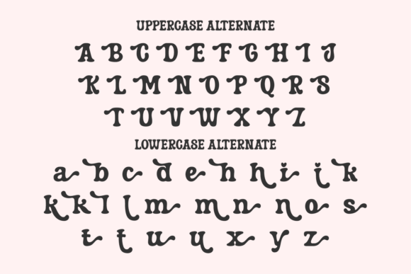 Funky Pickle Font PNG with transparent background - Preview 6
