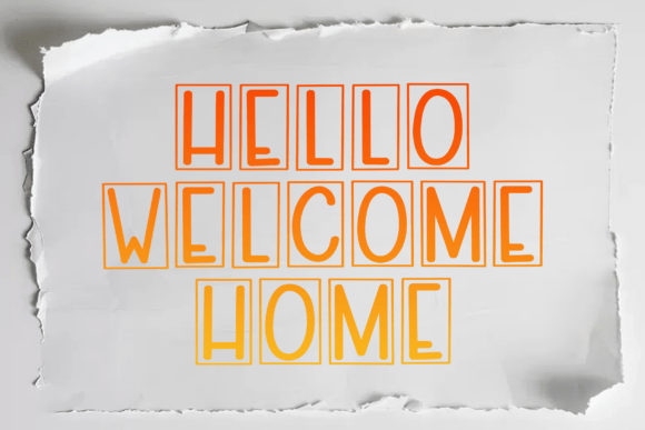 Geometrical Font - Preview 2