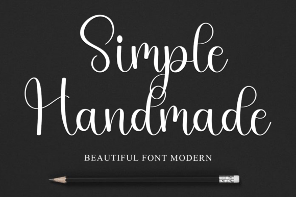 Geovany Blooming Font PNG with transparent background - Preview 2