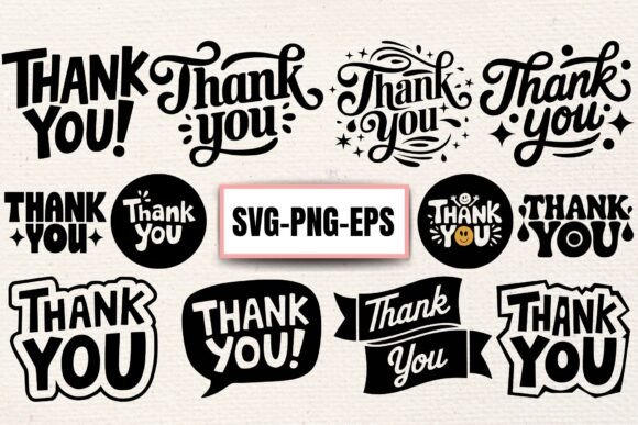 Thank You SVG Bundle