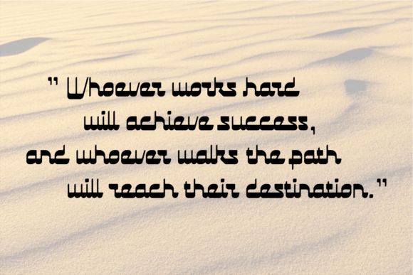Arabana Font - Preview 4