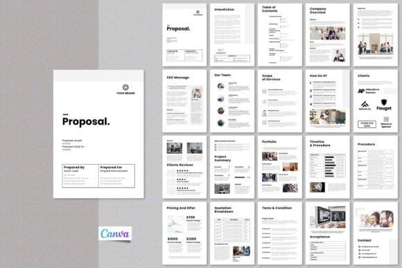 Canva Business Proposal Kit