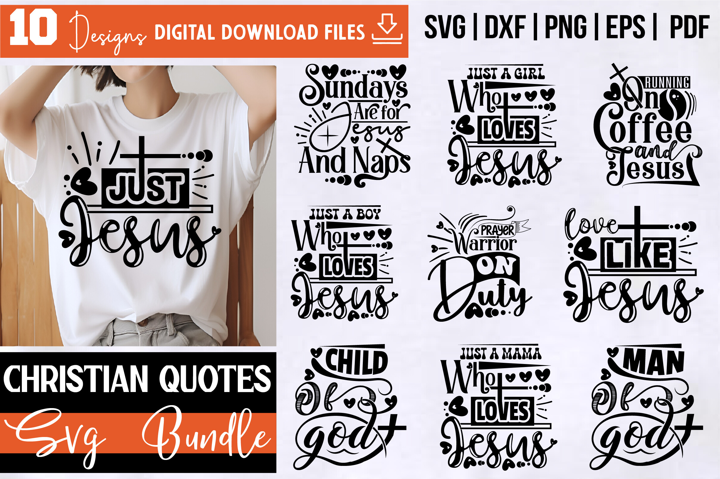 Christian Quotes Svg Bundle Graphic by belysvgbundlefiles · Creative ...